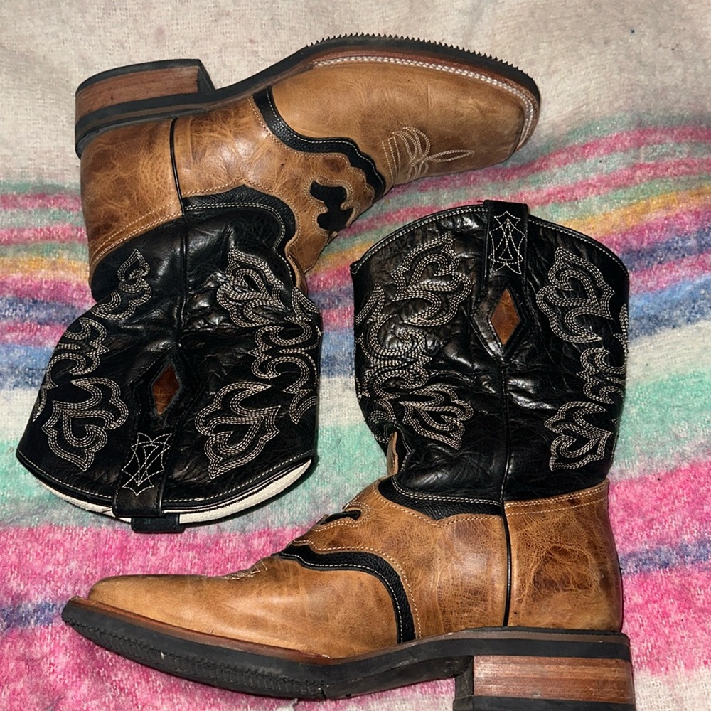 Leather Cowboy boots